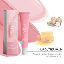 EELHOE 15g Premium Lip Balm, Glowing Recipe, Moisturizing Lips, Sexy Lips, Ingredients: Orange Fruit Extract, Shea Butter, Beeswax, Honey Aloe Vera Leaf Extract, Suitable For: Chapped Lips, Lip Scrub Moisturizing - Honey Flavor + Fruit Flavor - View 9