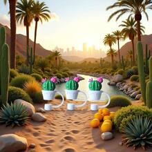 3 tapas de paja de cactus verde, lindas cubiertas de silicona para taza, popotes reutilizables a prueba de polvo, tapas de popote, dispensadores de pajitas para beber - Verde - Ver 8