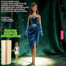 32cm Ball Jointed Doll 12 Joint Posable BJD Supermodel DIY Custom Doll For Hobby Collection - DollOnlyNoAttire - View 33