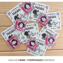 Taza MAFALDA 3 Mafaldas Juntas Cermica para Caf o T 11oz 330ml, Coffee Tea Mug MAFALDA, No se despinta, Perfecta para la Oficina o Regalo - Blanco - Ver 5