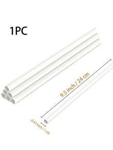 1/4/8/16pcs White Floating Cake Support Rods, Cake Layer Support Tubes, Cake Stacking Support Rods, White Plastic Support Rods, Suitable For Layered Cake Construction And Stacking, Perfect For Christmas Parties And Events, Cake Support Rods - Multicolor - View 14