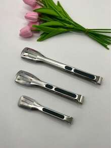 1-3pcs Stainless Steel Easy Grip Tongs, Heat-Resistant Non-Slip BBQ Tongs, Meat Claws, Suitable For Cooking, Serving, Grilling, Salad, Kitchen Utensils, Baking Accessories, Outdoor Supplies, Cooking Utensils, Kitchen Supplies, Kitchen Decor, Home Decor, Home Essentials, Women's Gifts, Men's Gifts, Mother's Gifts, Father's Gifts, Grandparents' Gifts - Multicolor - View 13