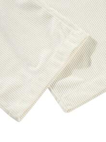 Pantalones rectos de pana sencillos para hombre, otoño - Beis - Ver 10