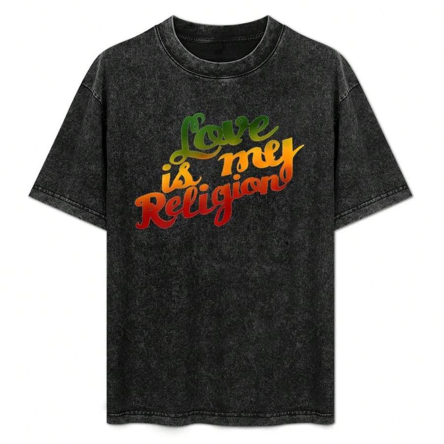 Love Is My Religion Ziggy Marley T-Shirt Sport Basic Moisture Wicking ...