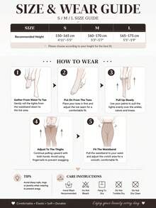 Women Classic Sheer Black Pantyhose, Solid Ultra Thin Transparent Stretch Tights, Basic Daily Office Formal Hosiery, Plus Size Available - Multicolor - View 8