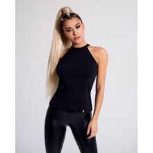 Tank Top Halter Top Black - Multicolor - View 6