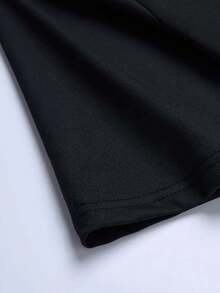 Camiseta casual para hombre, estampada en la parte delantera y trasera, camiseta de manga corta con cuello redondo para hombre, moderna y versátil, con elementos de moda, hecha de tela cómod - Blanco - Ver 9