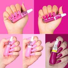 Kit 10 Esmalte Impala Tons Rosa Cremoso Esmaltes Atacado - 4 Cor - Visão 3
