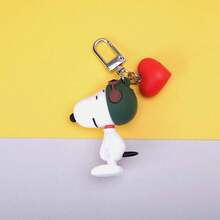SNOOPY 1件 2026新款史努比吊飾，適合掛在包包、鑰匙、背包及其他裝飾配件上，送給親友的小禮物、驚喜與禮品（隨機款式） - 彩色 - 查看 3