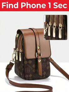 Women'S Mobile Phone Bag - Multi-Layer, Practical, Niche, Versatile, Large Capacity Small Bag, Ladies' Fashionable Shoulder Bag/ Single Shoulder Bag - 彩色 - 查看 7