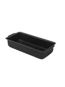 Forma de Pão Retangular Preto Antiaderente 20 cm x 10 cm Alumínio Fácil Limpeza Não Gruda - Visão 2