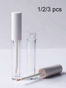1個/2個/3個 5ml 眼線液瓶，迷你補充裝，小瓶，吹管式空管，眼線液生長精華黑色唇彩空瓶，化妝品包裝 - 彩色 - 查看 1