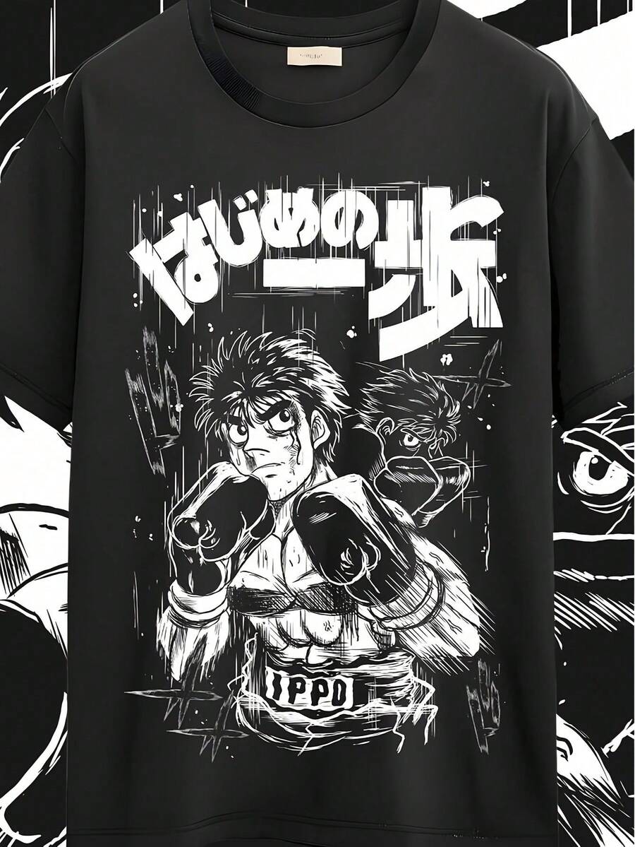 Men T-Shirts - Black - View 1