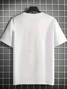 Nueva camiseta casual de verano para hombre con cuello redondo y mangas cortas, fresca y cómoda, con estampado de la División Skynet de Cyberdyne Systems, adecuada para actividades al aire l - Negro - Ver 2