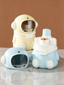 Astronaut Toothpick Holder, Creative Astronaut Design, High Aesthetic Value, Decorative And Practical, Compact And Portable, Mini Size, Space-Saving, Suitable For Desk And Dining Table - View 3