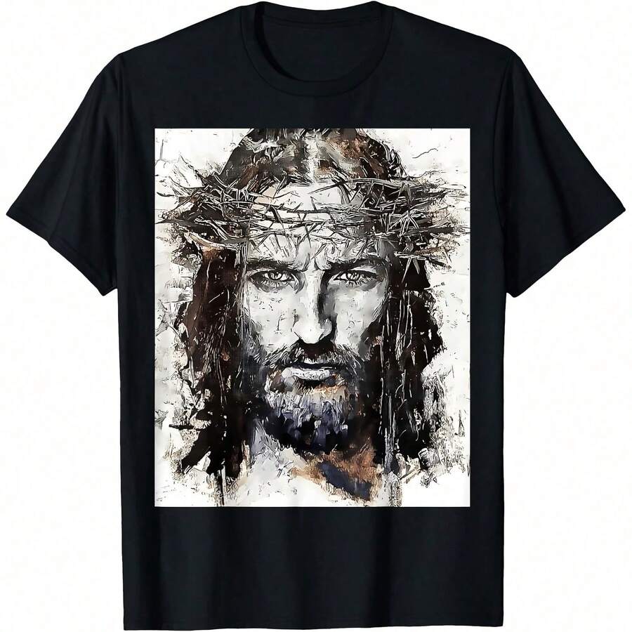 Men Sports Tees & Tanks - 黑色 - 查看 1