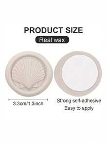 20pcs/10pcs/1pc Embossed Shell Wax Seals - Ideal For Decorating Invitations, Envelopes Or Gift Packaging. Suitable For Birthday Parties, Weddings, Back To School, Various Theme Parties, Anniversaries And More. - One Size Fits All - View 3