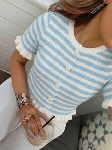 Blue and White