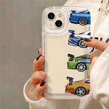 Funda para teléfono con temática de "Rápidos y Furiosos", compatible con iPhone 17/16e/16/15/14/13/12/11 Pro Max/Mini/Air/XR/XS/X/7/8 Plus, cubierta trasera de TPU suave. - Multicolor - Ver 2