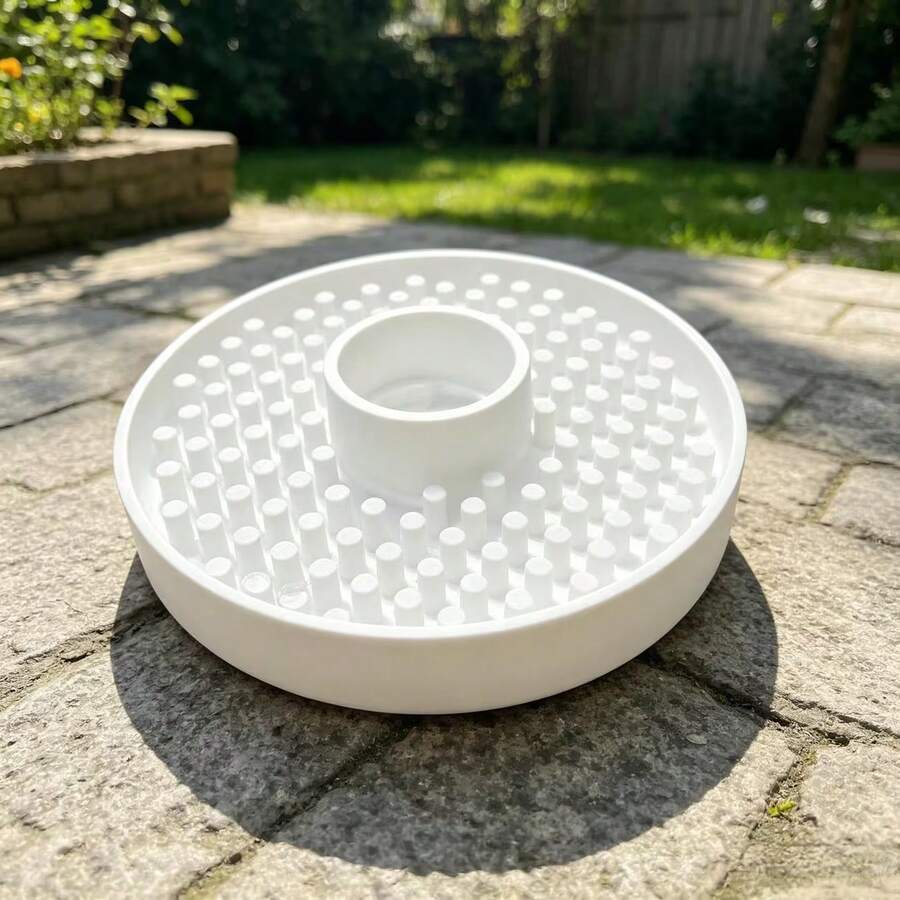 Alat Minum Anti Tenggelam untuk Anak Ayam, Tempat Minum Unggas Otomatis untuk Anak Ayam dan Bebek, Cocok untuk Botol Air Mineral dengan Diameter Mulut Sekitar 2,4 cm, Perlengkapan Penting untuk Kotak Inkubasi Ayam