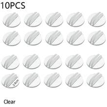 5/10/20/50/100pcs Transparent Table Card Holders, Mini Base Game Board Card Holders Cardboard Clips, Suitable For Wedding Party Number Display Stands - Transparent No. 2 - View 15