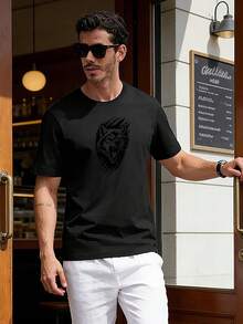 Camisetas de hombre - Negro - Ver 2