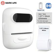 Marklife P50 Label Printer, Thermal Printer, Portable Wireless Bluetooth Printer, Can Print Name Labels, Item Labels, Food Labels, And Thank You Stickers. Suitable For Schools, Homes, And Offices. Compatible With Android, Apple, And Windows Systems - Multicolor - View 12