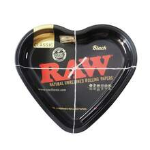 New Tinplate Heart-Shaped Cigarette Tray, Tobacco Handling Tray, Storage Tray, Iron Tray, Cigarette Accessories - 蜘蛛網 - 查看 10