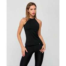 Tank Top Halter Top Black - Multicolor - View 8
