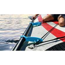 Universal Paddle Board Fin Clips, 2 Pack Adjustable Surfboard Fin Fixing Buckles, Durable Clamps, Practical Accessories For Water Sports & Kayak - Blue - View 8