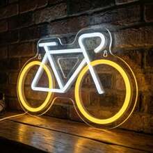 Bicycle Decorative Lights - Yellow White - View 2