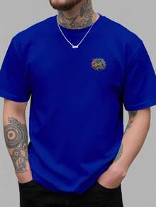 HOMIES, nueva camiseta de manga corta para hombre con estampado de doble cara de cultura callejera, estilo casual, deportivo, moderno y holgado, para estudiantes y adolescentes. - Negro - Ver 9