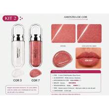 Sarah's Beauty Lip Gloss - Kit Cor 3 E 7 - View 1