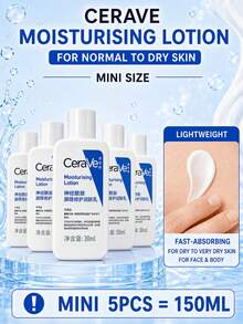 CeraVe Repairing Moisturizing Lotion 30ml, 3-Pack Or 5-Pack, Nourishes And Repairs The Protective Barrier Of Face And Body Skin. Long-Lasting Hydration, Suitable For All Skin Types - CeraVe Repairing Moisturizing Lotion - View 11