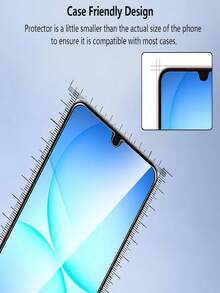 5 miếng kính cường lực siêu nét bảo vệ màn hình điện thoại tương thích với Samsung Galaxy S25 S24 FE A57 A56 A55 A37 A27 A17 A16 A07 A06/Tương thích với 15T 14T 13T Poco X6 M6 M7 F6 Pro/ 14C 13C 15 4G 5G Note 13 12 14 Độ cứng 9H chống nổ chống trầy xước lớp chống dầu mượt hỗ trợ nhận dạng vân tay [Phiên bản quốc tế không phải phiên bản nội địa] - Trong sáng - Xem 5