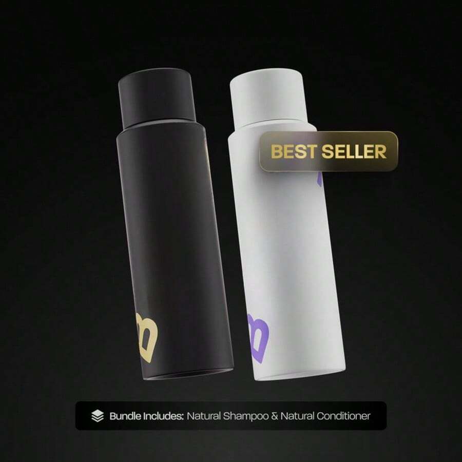 Moxirea BA Shower |   Shampoo + Conditioner |   Deep Clean, Hydrates, Soothes Scalp, Boosts Volume |   Peppermint |   Premium Formula - 洗髮+護髮素 - 查看 1