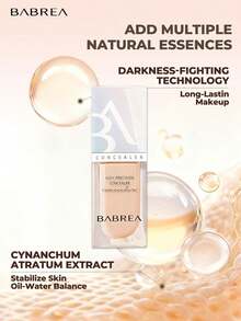 BABREA Concealer Cair, Tekstur Krim, Coverage Penuh, Hasil Akhir Matte untuk Area Bawah Mata, Lingkaran Hitam, Garis Halus, Kemerahan & Noda, Tahan Lama - 13. Beige Porselen (Cocok untuk kulit cerah) - View 8