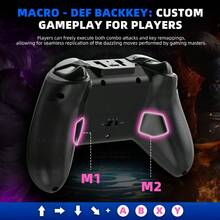 Controlador de juego inalámbrico Bluetooth VILCORN G6, compatible con smartphones iOS/Android, PC/SWITCH, joystick con efecto Hall, 400mAh - Ver 10