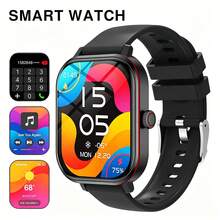 ZhiKexing 2.01" HD Display Smartwatch, Bluetooth Call, Bluetooth Music, Call Reminder, Customizable Dial, Multiple Sports Modes, Sedentary Reminder, Suitable As Gift For Friends And Couples, Compatible With Android And IOS - View 1