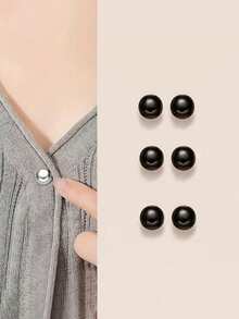 10/6/5/3/2/1pcs Patterned Plastic Buttons - Seamless Adjustable Buttons, Suitable For Shirts, Dresses, Coats And Tops - Easy To Use, Decorative Buttons Designed For Women's Cardigans And Coats - Multicolor - View 22