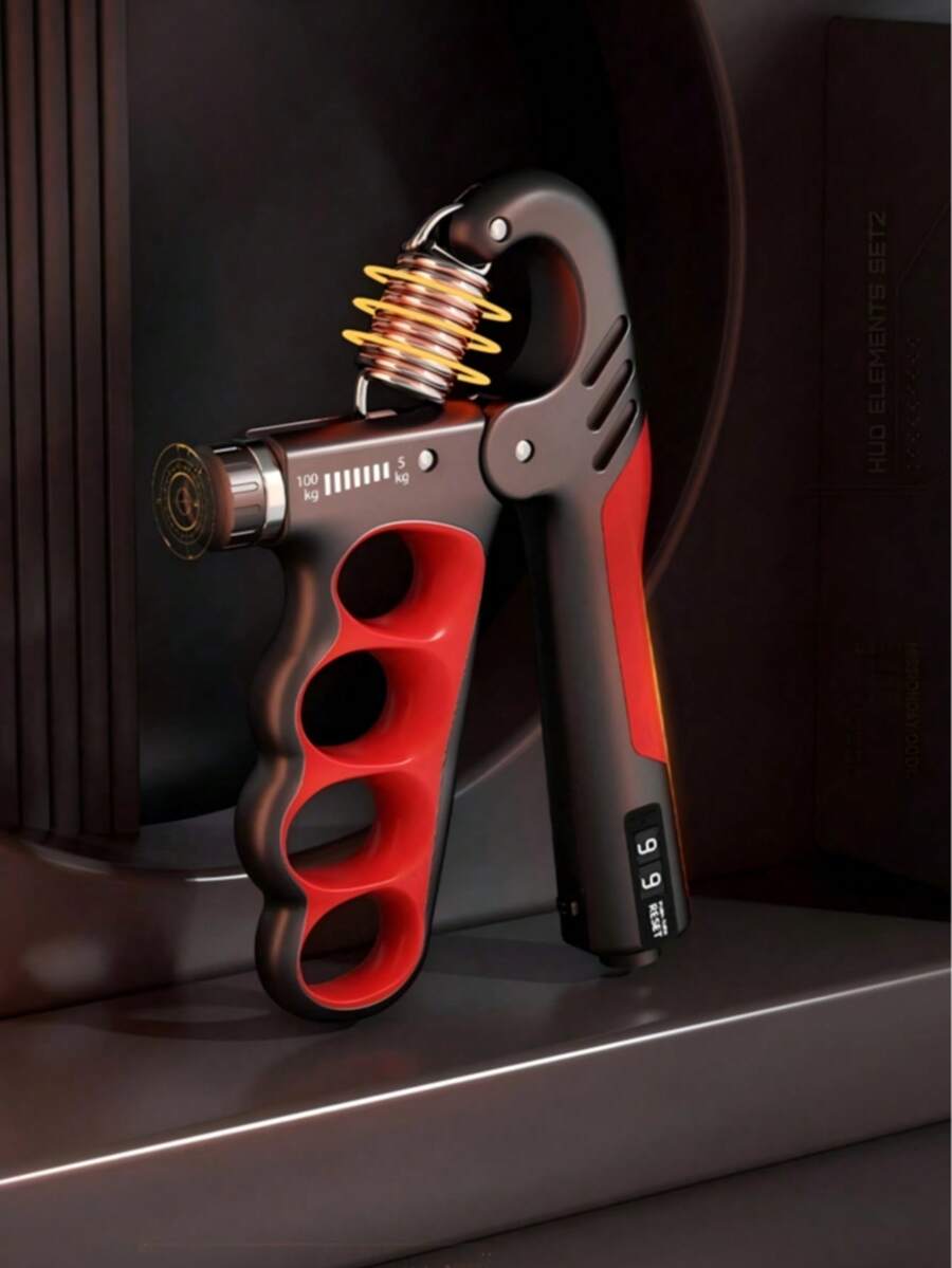 5-60kg Portable Arm Strength Training Grip Exerciser - Red - View 1