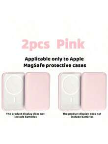 1 pezzo Custodia protettiva magnetica per Apple. Questa custodia protettiva per power bank Apple è realizzata in morbido materiale TPU con una texture opaca e fine, offrendo protezione da urti e cadute. Puoi anche applicare i tuoi adesivi preferiti sulla custodia protettiva. È un ottimo regalo per familiari e amici. - Multicolore - Visualizzare 16