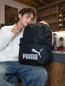 Puma Mochila unisex para viajes al aire libre, mochila diaria para portátil de gran capacidad - Negro - Ver 6