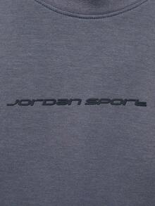 Jordan 男款 AS DF SPRT HOOP SSNL 休閒圓領運動長袖上衣 IF3106-075 - 灰色 - 查看 3