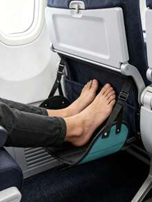 High-Speed Train & Airplane Travel Foot Hammock, Airplane Foot Hammock, Adjustable Foot Support Strap, Suitable For Long-Distance Flights - Multicolor - View 8