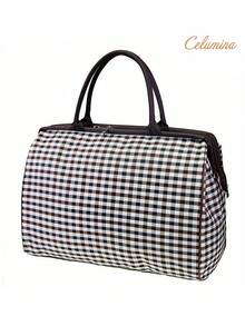 Ladies' Vintage Newspaper Print Canvas Handbag Elegant Tote Bag Large Purses Beach Bag For Everyday Back To School Travel Essential Birthday Gift - 彩色 - 查看 11