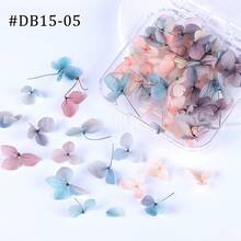 1 Kotak Bunga Hydrangea Kering untuk Kuku, Stiker Kuku, Kerajinan Tangan dalam Kotak, Stiker Bunga Kering Kecil Berwarna-warni, Desain Buatan Tangan DIY, Cocok untuk Dekorasi Liontin dan Mempercantik Benda - A - View 8