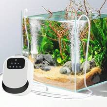 Ultrasquiet Aquarium Air Pump, Long-Lasting Battery, Adjustable Oxygen, USB Rechargeable Smart Aquarium Oxygen Pump With Battery Level Display, Adjustable Air Flow, Ultrasquiet Long-Lasting, USB Rechargeable Air Pump - Multicolor - View 11