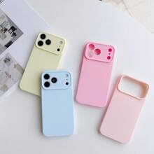 4 buah Casing Ponsel Silikon Lembut Tahan Guncangan Motif Dopamin Lucu Warna Solid, Gaya Minimalis Ins Fresh, Pelindung Smartphone Apple, Kompatibel dengan iPhone 17 Pro Max 16/16 Pro/16 Plus/16 Pro Max/15/15 Plus/15 Pro/15 Pro Max/13/13 Pro/13 Pro Max/12/12 Pro Max/14/14 Plus/14 Pro/14 Pro Max/12/12 Pro Max/11/11 Pro Max, Sempurna untuk Penggunaan Sehari-hari - MultiWarna - View 19