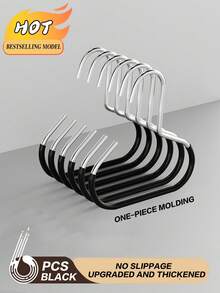 20pcs/10pcs/6pcs/3pcs/1pc Hat Hooks, Wardrobe Storage Hanger Rack, Multi-Function Tie Scarf Skirt Holder, Portable Travel Hooks For Home, Dorm, Hotel - Multicolor - View 3